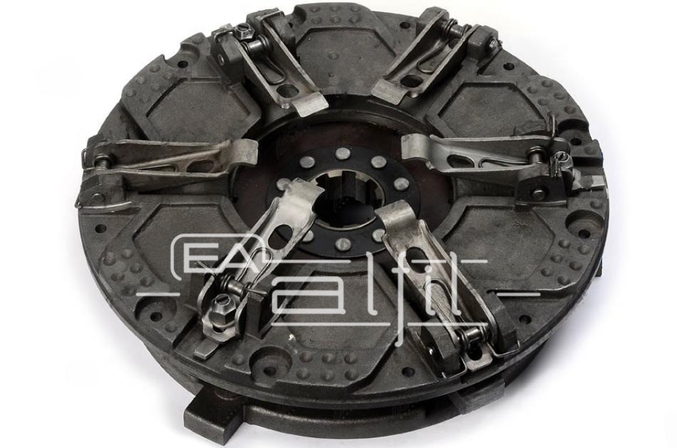 Placa Tractor Deutz A 65 · 14"x12" Doble Operación Ø 350 mm 6 Levas Estampadas. c/ Disco T.Fuerza (Bidisco)