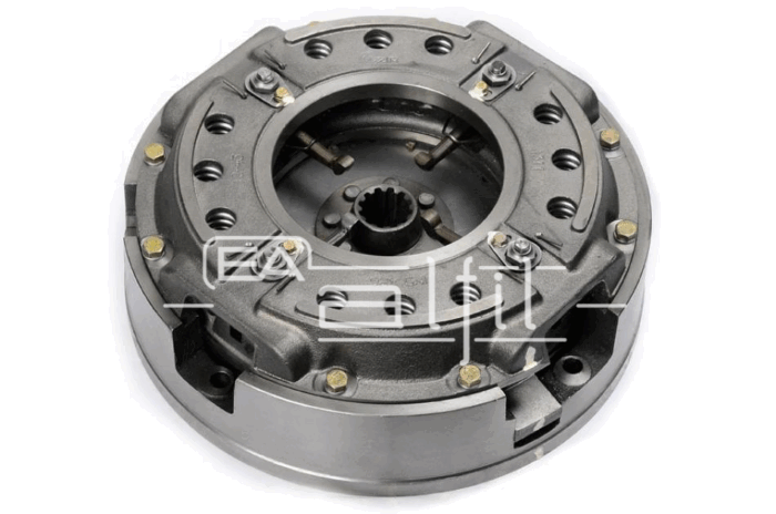 Placa Tractor Fiat 780 B 2° Serie · 11"x11" Ø 280 mm 4 Levas Forjadas c/ Intermedia, 2 discos y Falso Volante