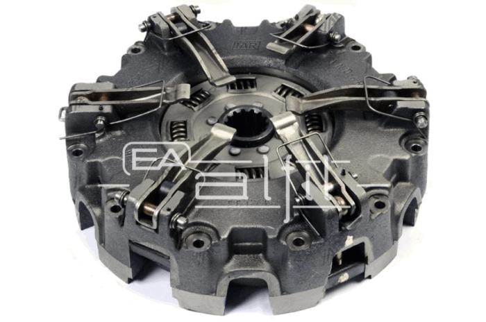 Placa Tractor Fiat 780 · 11"x11" (Tipo Luk) Ø 280 mm 6 Levas Estampadas c/ Disco Motor Ceramico 8 Rst. (Bidisco)