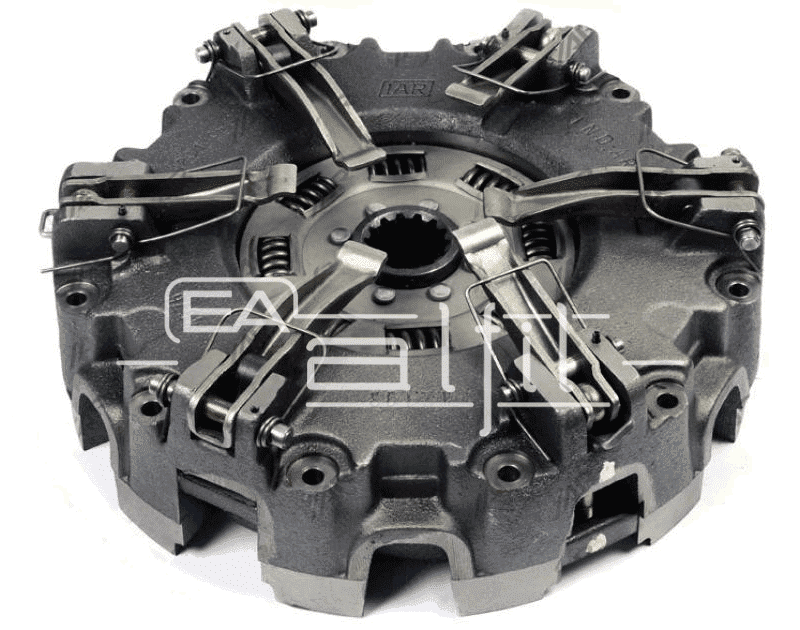 Placa Tractor Fiat 780 · 11"x11" (Tipo Luk) Ø 280 mm 6 Levas Estampadas c/ Disco Motor Ceramico 8 Rst. (Bidisco)