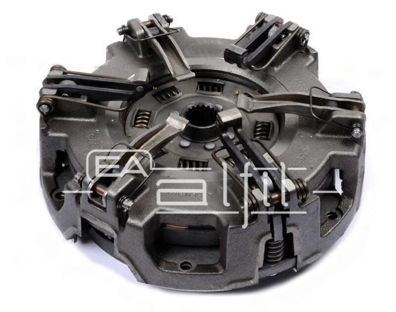 Placa Tractor John Deere 5605 - 5705 · 11"x11" Ø 280 mm 6 Levas Estampadas c/ Disco Motor  Cerámico (Bidisco))