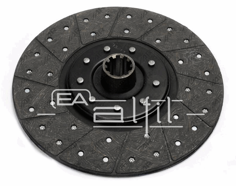 Disco Embrague Camión - Iveco - Línea 160 E 23 Eurocargo - Disco Centro Elastomérico - Diámetro: Ø 350 mm - Estría: 10x1 3/4"