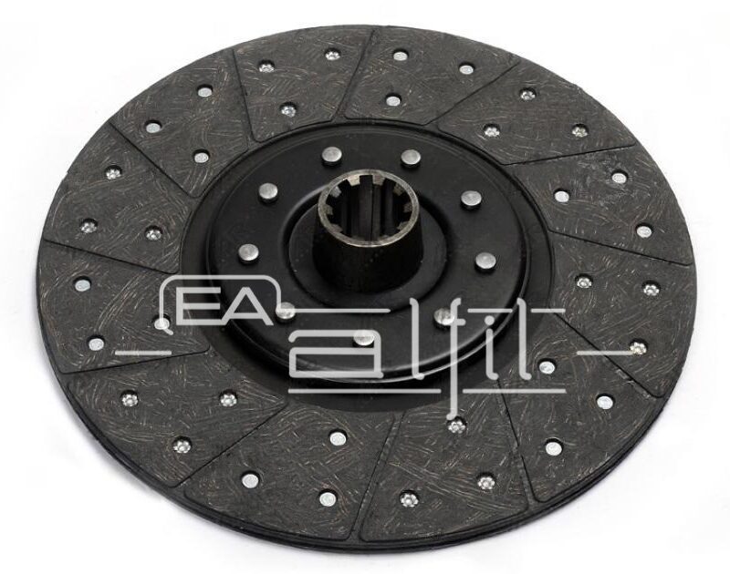 Disco Embrague Tractor - Zanello - Línea: V 417 Articulado / V 650 Articulado / V 850 Articulado / 460 / 480 - Disco Motor Orgánico - Diámetro: 350mm - Estría: 10x45