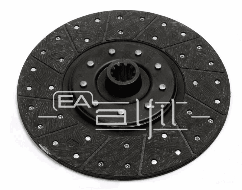Disco Embrague Tractor - Valmet - Línea: 1280 / 1380 / 1580 / 1680 / 1780 / 1880 - Disco Motor Orgánico - Diámetro: 340mm - Estría: 10x1 1/2"