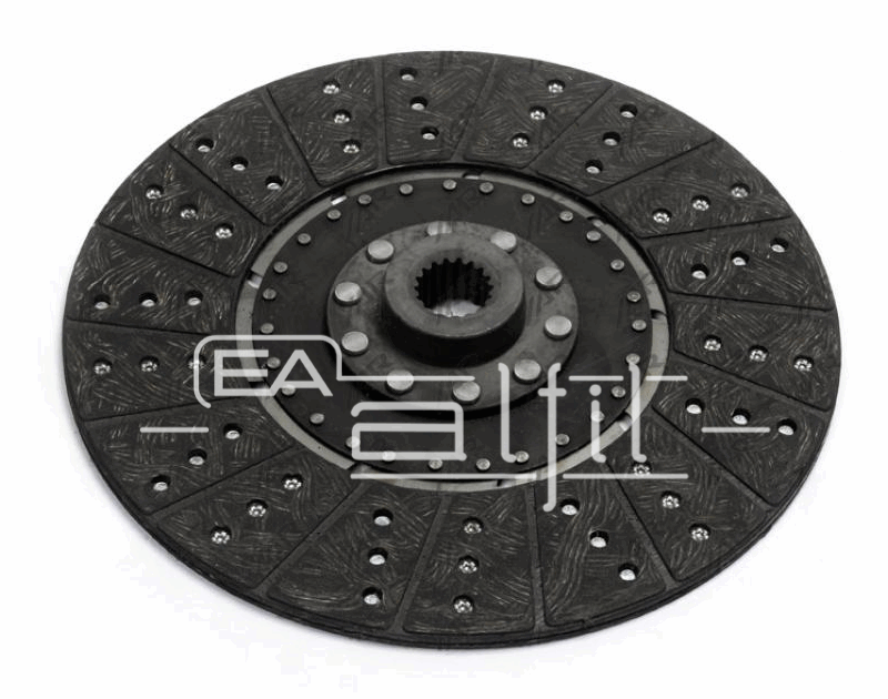 Disco Embrague Tractor - Deutz - Línea 4.160 / 4.170 / 4.190 - Disco Orgánico - Diámetro: 350 mm - Estría: 18x35