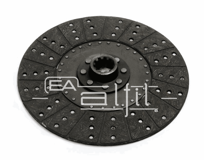 Disco Embrague Tractor - Valmet - Línea: 118 ID / 118 / 128 4x2 / 128 4x4 - Disco Motor Orgánico - Diámetro: 330mm - Estría: 10x1 1/2"