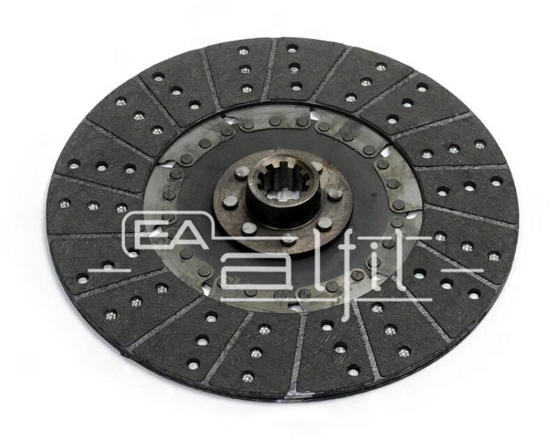 Disco Embrague Tractor - Valmet - Línea: 1280 / 1380 / 1580 / 1680 / 1780 / 1880 - Disco Motor Orgánico - Diámetro: 340mm - Estría: 10x1 1/2"