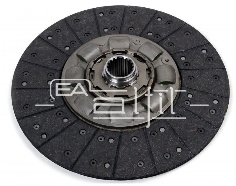 Disco Embrague Camión - Mercedes Benz - Línea 1938 LS - 1944 - 2040 - 2540 - 2544 AXOR 1933 - 2533 - 2831 - 2826 - 2035 - Disco 8 Resortes - Diámetro: Ø 430 mm - Estría: 18x50