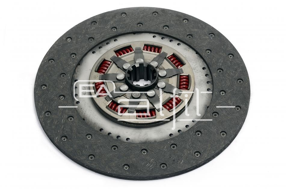 Disco Embrague Camión - Mercedes Benz - Línea 1935 / 1936 / 2625 - 15"6 - Disco 9 Resortes - Diámetro: Ø 380 mm - Estría: 10x2"