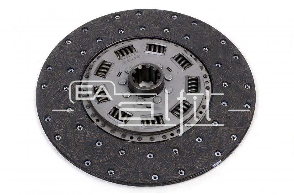 Disco Embrague Camión - Mercedes Benz - Línea OH 1620 / 1318 / 1113 / 1318 / 1621 / 1721 / 1420 - Disco 9 Resortes - Diámetro: Ø 350 mm - Estría: 10x1 3/4"