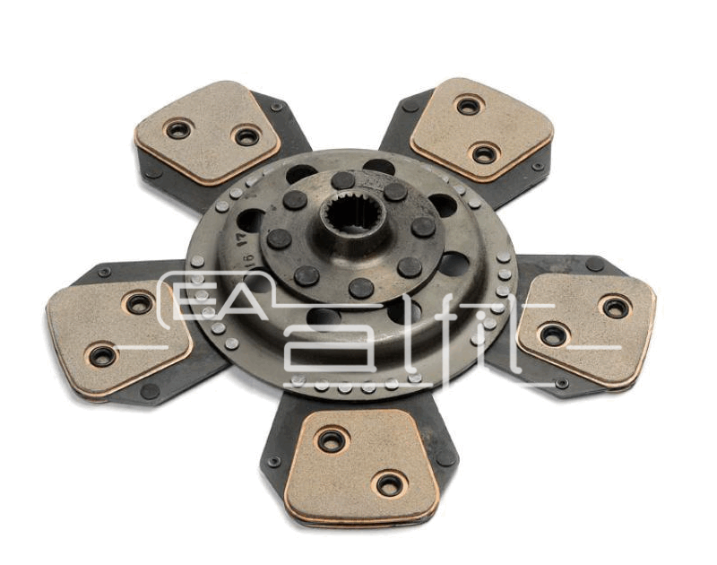 Disco Embrague Tractor - Deutz - Línea 6.110 / 6.125 / 6.85 - Disco Motor Cerámico 10 Pastillas Grandes - Diámetro: 330 mm - Estría:21x28