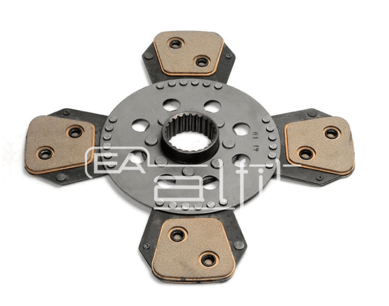 Disco Embrague Tractor - Massey Ferguson - Línea: 1670 / 1690 / 650 / 660 / 680 - Disco Externo 8 Pastillas Grandes - Diámetro: 330mm - Estría: 24x50