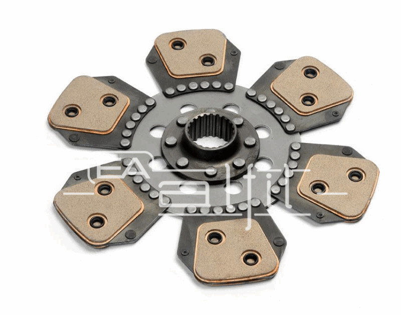 Disco Embrague Tractor - Deutz - Línea 4.100 / 4.120 / 4.125 / 4.140 / 4.145 / 5.100 / 5.140 / 5.145 - Disco Cerámico 12 Pastillas - Diámetro: 330 mm - Estría: 22x45