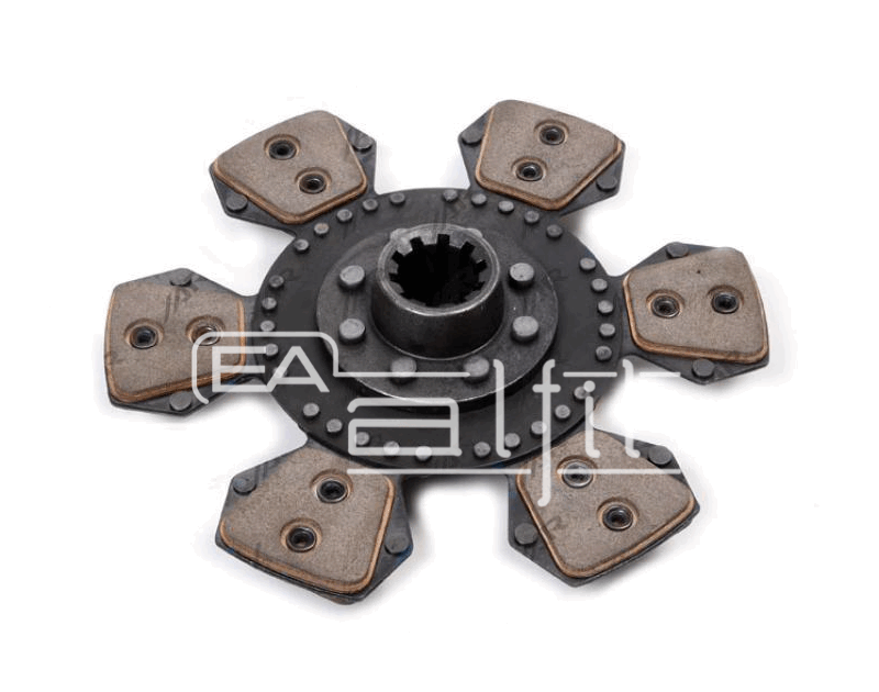 Disco Embrague Tractor - Deutz - Línea A 45 / A 50 - Disco Motor Cerámico 12 Pastillas Chicas - Diámetro: 280 mm - Estría: 10x40