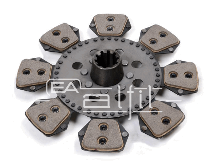 Disco Embrague Tractor - Deutz - Línea A 65 / A 70 - Disco Motor Cerámico 12 Pastillas Chicas - Diámetro: 310 mm - Estría: 10x40