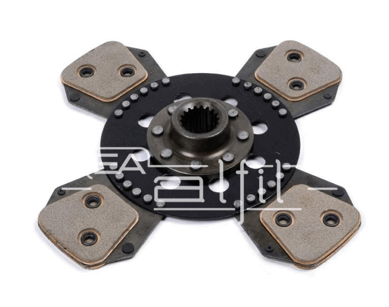 Disco Embrague Tractor - Deutz - Línea 190 DT / 4.190 DT - Disco Cerámico 8 Pastillas Grandes - Diámetro: 330 mm - Estría: 18x35