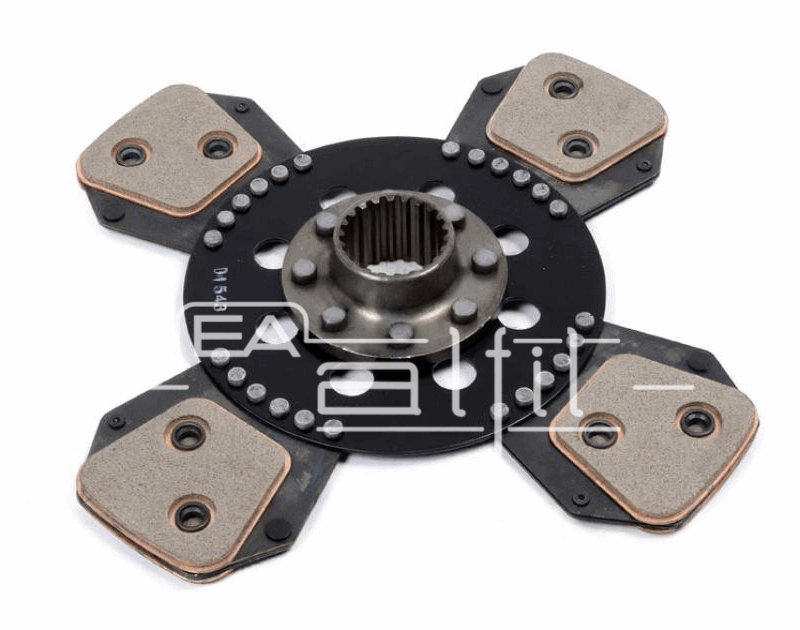 Disco Embrague Tractor - Deutz - Línea 5.190 / 5.220 / 6.190 / 6.220 - Disco Cerámico 8 Pastillas Grandes - Diámetro: 330 mm - Estría: 22x45