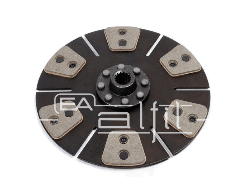 Disco Embrague Tractor - John Deere - Línea: 308 / 309 / 1420 / 2330 / 2530 / 2730 - Disco Motor Cerámico 12 Pastillas Chicas - Diámetro: 270mm - Estría: 15x26