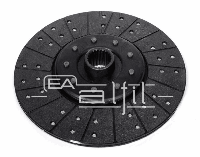 Disco Embrague Tractor - Valmet - Línea: 880 / 885 / 980 / 985 / 1180 - Disco Orgánico - Diámetro: 330mm - Estría: 22x45