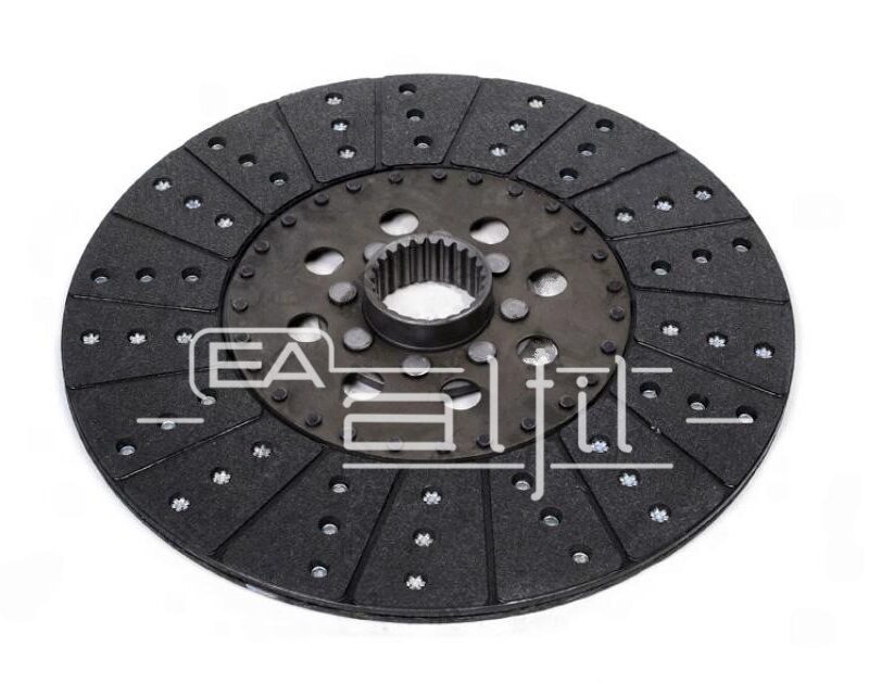Disco Embrague Tractor - Massey Ferguson - Línea: 1670 / 1690 / 650 / 660 / 680 - Disco Externo Orgánico - Diámetro: 330mm - Estría: 24x50