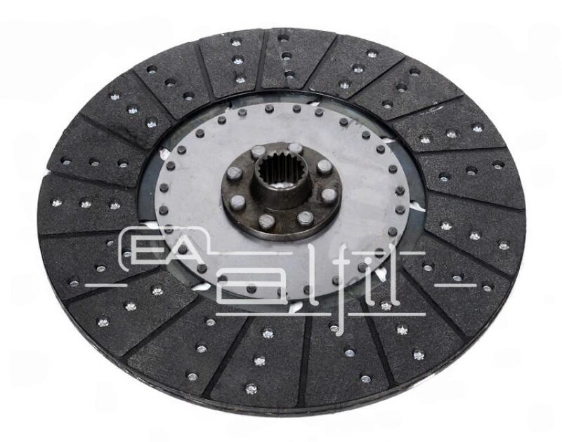 Disco Embrague Tractor - John Deere - Línea: 3530 / 4420 / 4530 - Disco Motor Orgánico - Diámetro: 343mm - Estría: 19x1 1/4"