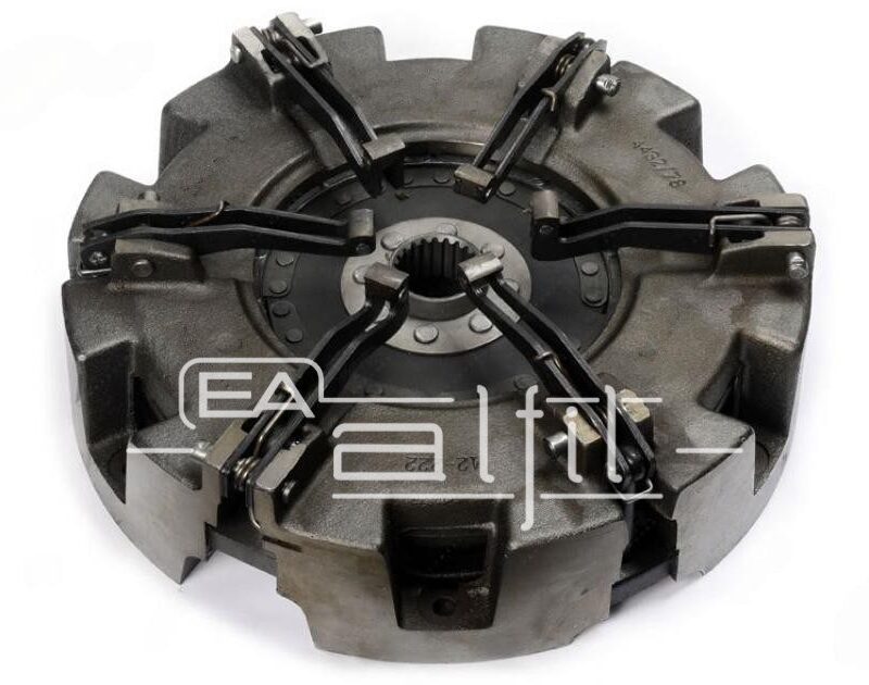 Placa Tractor Deutz 5.100 · 13"x13" Doble Comando Ø 330 mm 6 Levas Estampadas c/ Disco Motor Orgánico (Bidisco)